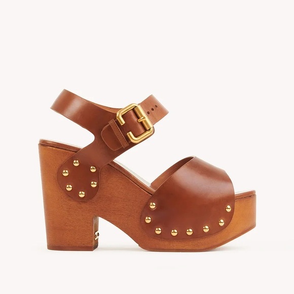 ✨ NIB CHLOE Jeannette wedge clog spring summer 2025 - Picture 4 of 17